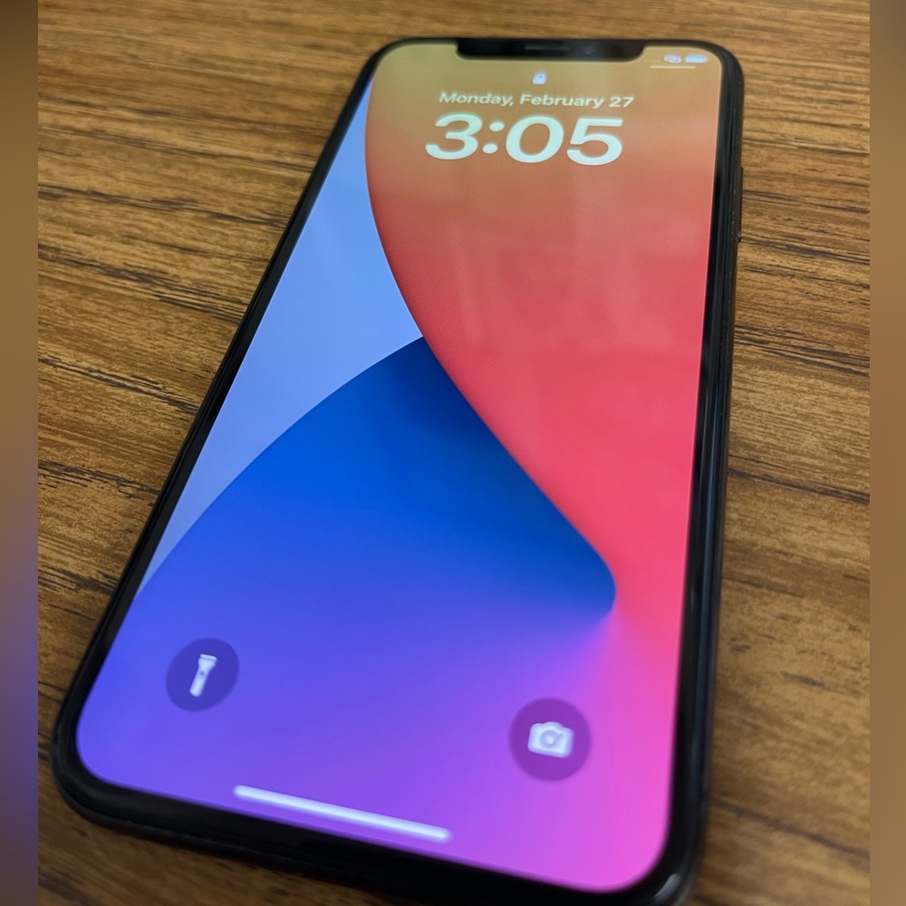 iPhone X 256 gb black model #MQCV2LL/A